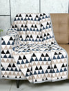 Saral Home Easy Living Saral Home Chenille Cover Throw Colour Grey