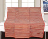 Saral Home Easy Living Polyester, Polyester Blend Striped Soft Decorative Viscose Chenille Sofa Covers/throw Colour Red & Red