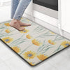 Luxe Home Columbo Anti-Fatigue Kitchen Mat Non-Slip Cushioned Comfort Mat Colour Sunflower