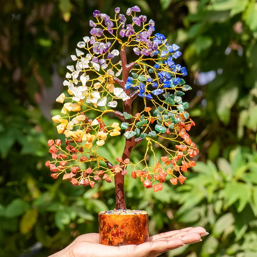 Zaicus Seven Chakra Gemstone Tree 7 CHAKRA_200beads