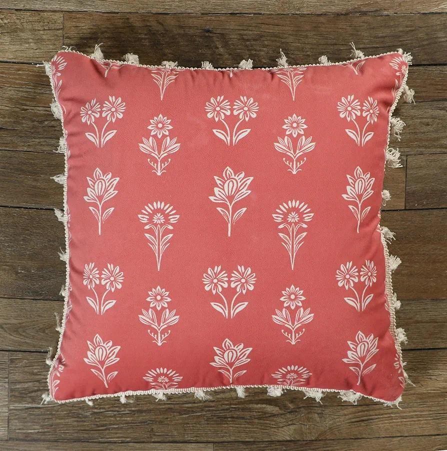 Ishro Home Premium Cushion Cover Colour Tulip Rust