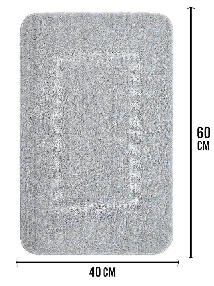 Saral Home Good Morning Mat Colour LT.Grey