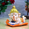 Jaipur Ace Bal Ganesha on Book With Modak Decorative Showpiece Book Ganesh