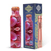 Indian Art Villa Antique Pure Copper Rose Petals Design Water Bottle