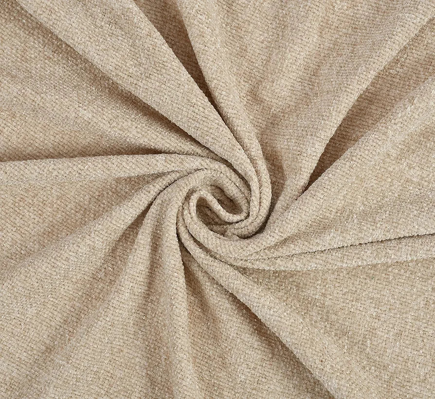 Sashaa World Soft Chenille Throw Colour Natural