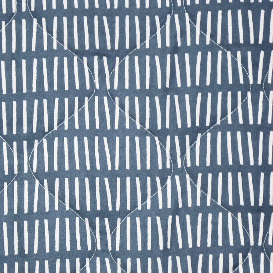 Divine Casa 120 GSM Microfiber Reversible Kids Single Bed Comforter Ultra-Soft Toddler Blanket Colour Blue Mirage