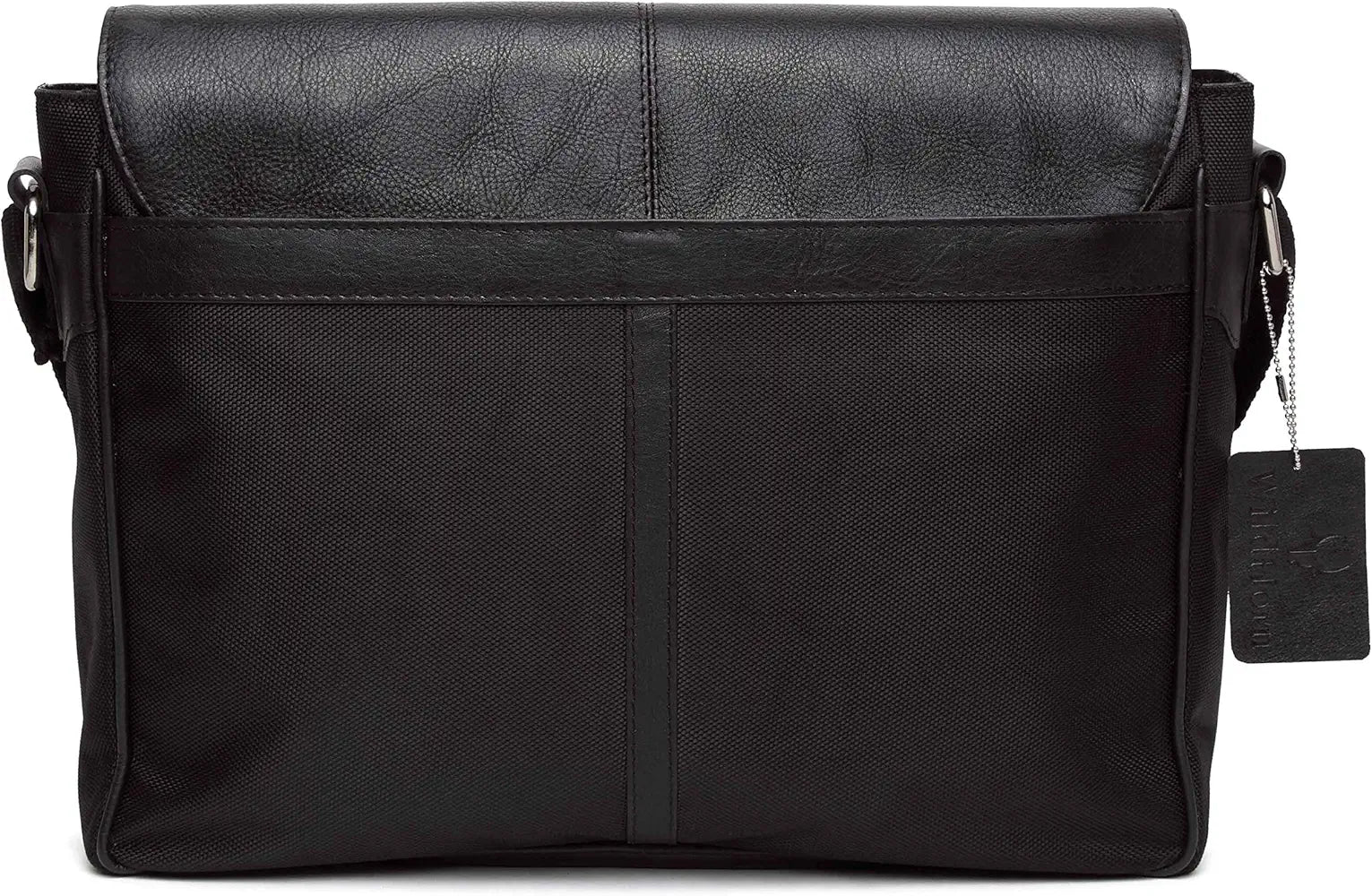 WildHorn Leather 13 inch Laptop Messenger Bag for Men I Padded Laptop Compartment I Adjustable Strap I Dimension: L- 14inch H- 10.5 inch W- 3.5inch
