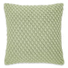 Haus & kinder Decorative Embroidered Cushion Cover 16inch x 16inch | Colour Bubble Mint