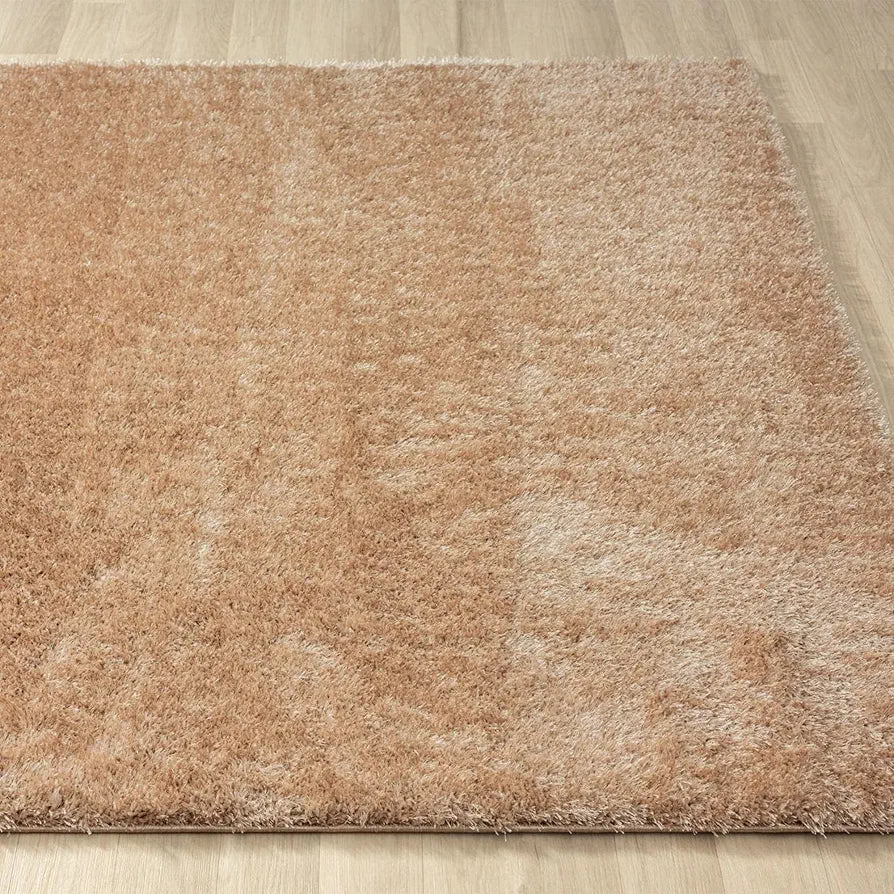 Ishro Home Premium Fuzzy Shag Carpet For Hall Rugs For Living Room Carpets For Living Room Colour Beige 4x6 Fts