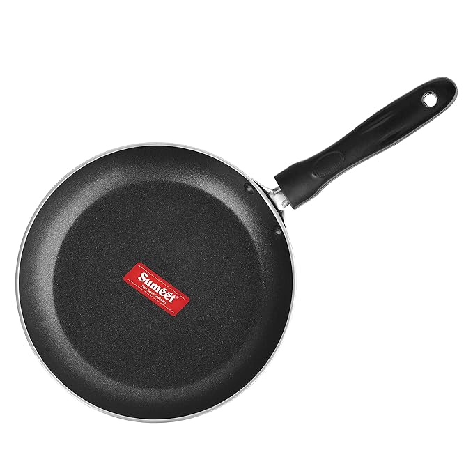 Sumeet 2.6mm Non stick Tapper pan -1 Ltr - 21.5cm Dia Red