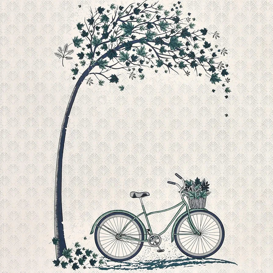 Kuber Industries Double Bedsheet with 2 Pillow Covers 160 TC Premium Cotton Blue