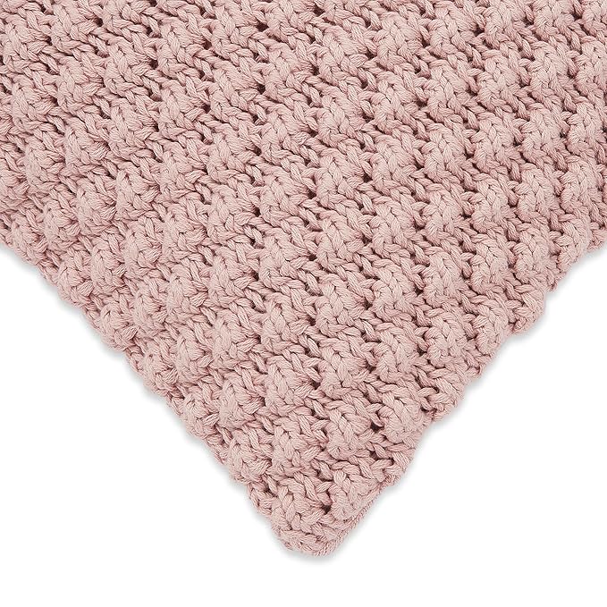 Haus & kinder Decorative Embroidered Cushion Cover | Colour Bubble Pale Pink