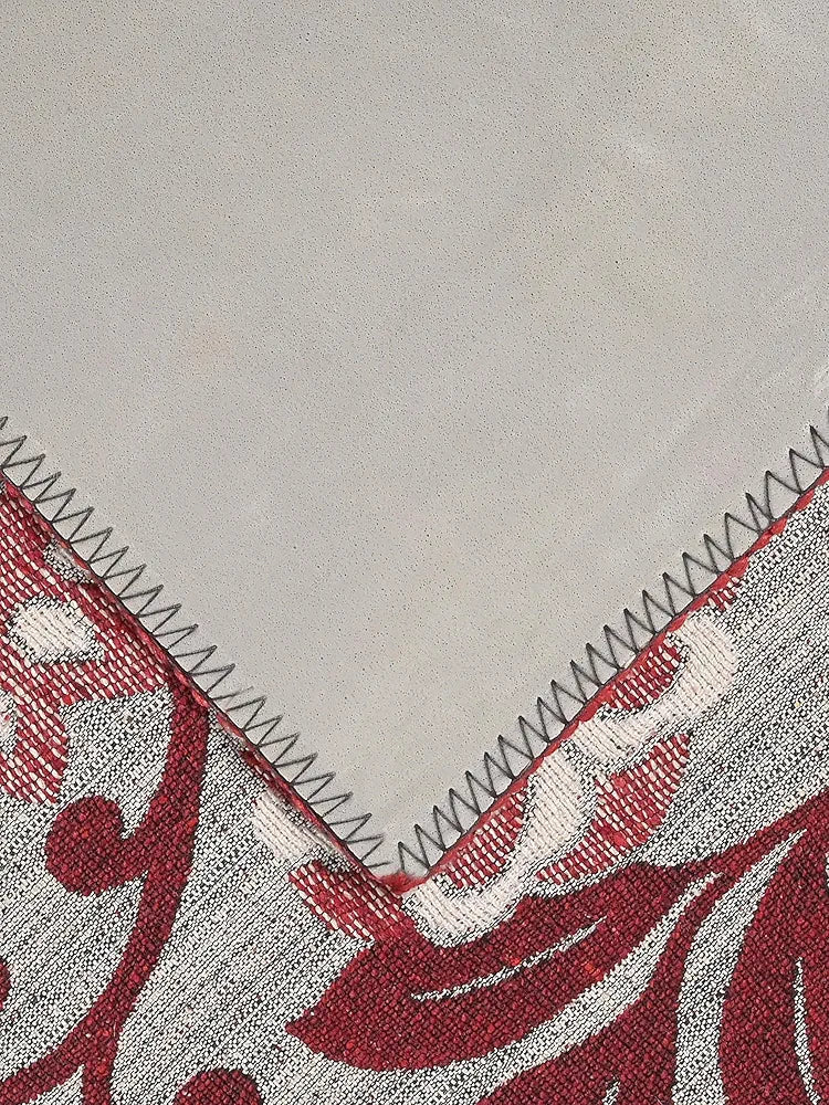 Saral Home Cotton Jacquard Anti-Skid Carpet