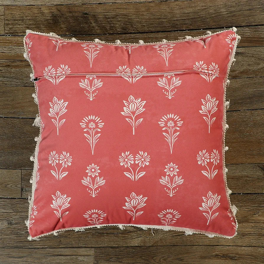 Ishro Home Premium Cushion Cover Colour Tulip Rust