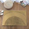 Luxe Home International Rectangular Bath mat Super Soft Anti Skid Rabbit Fur Mats 40X60 Cm Colour Cream Mocka