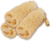 Omidazzle Midazzle Natural Sun Dried Bath Loofah, Body Sponge & Scrubber for Men & Women MIOL6103 (Pack Of 3)