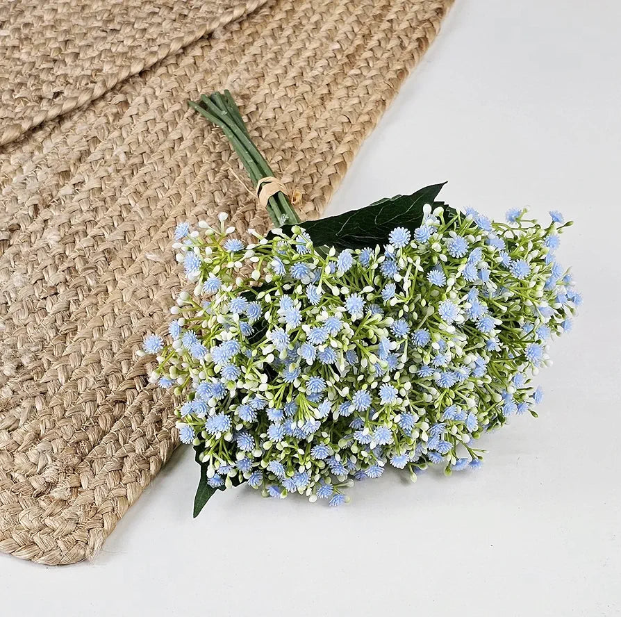 Artificial Baby’s Breath Flowers Bouquet Pink Decorative Faux Flowers  Sky