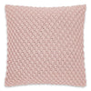 Haus & kinder Decorative Embroidered Cushion Cover | Colour Bubble Pale Pink