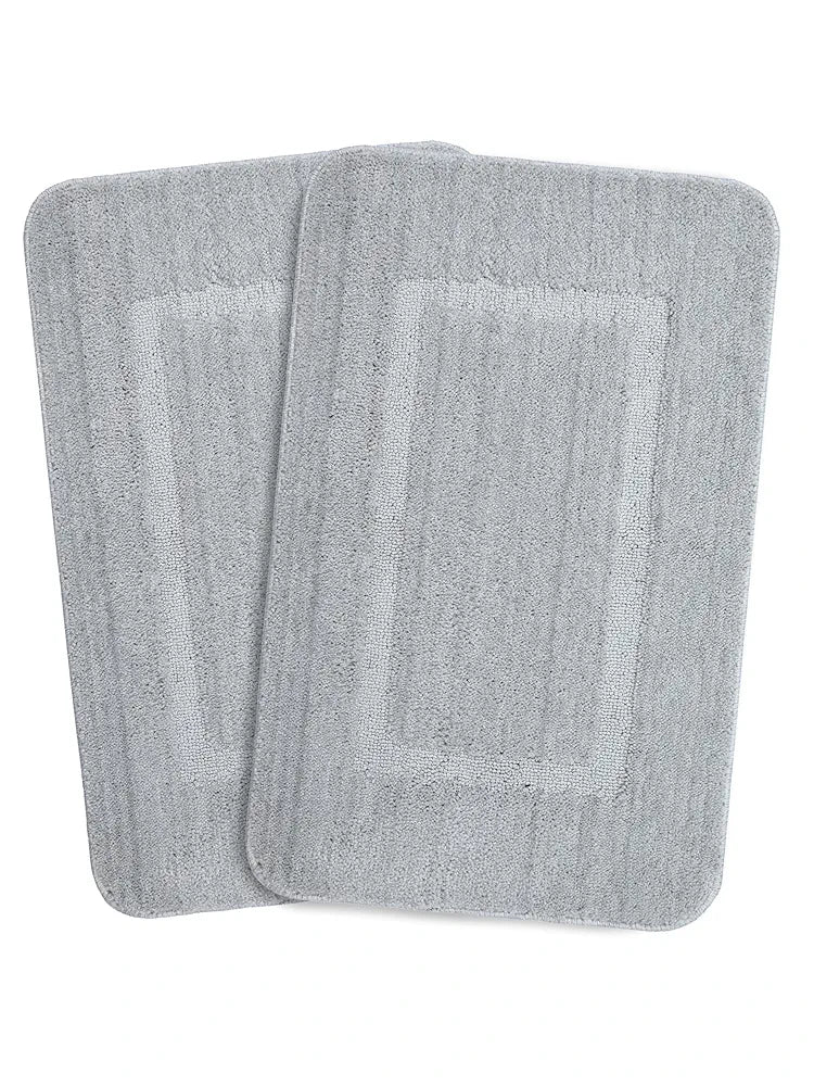 Saral Home Good Morning Mat Colour LT.Grey