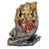 Jaipur Ace Ganesh Idol Ganesh Statue Sitting on Conch With Hand Shank Ganesha