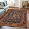 ishro home 3D Jet Multi Printed Carpet Rug Runner and Carpets for Bedroom Colour Rustique Night 4x6 Feet