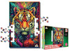 Playhills Spirit Animal The Fearless Tiger 500 Pieces Jigsaw Puzzle for Children and Adults 13+ Years