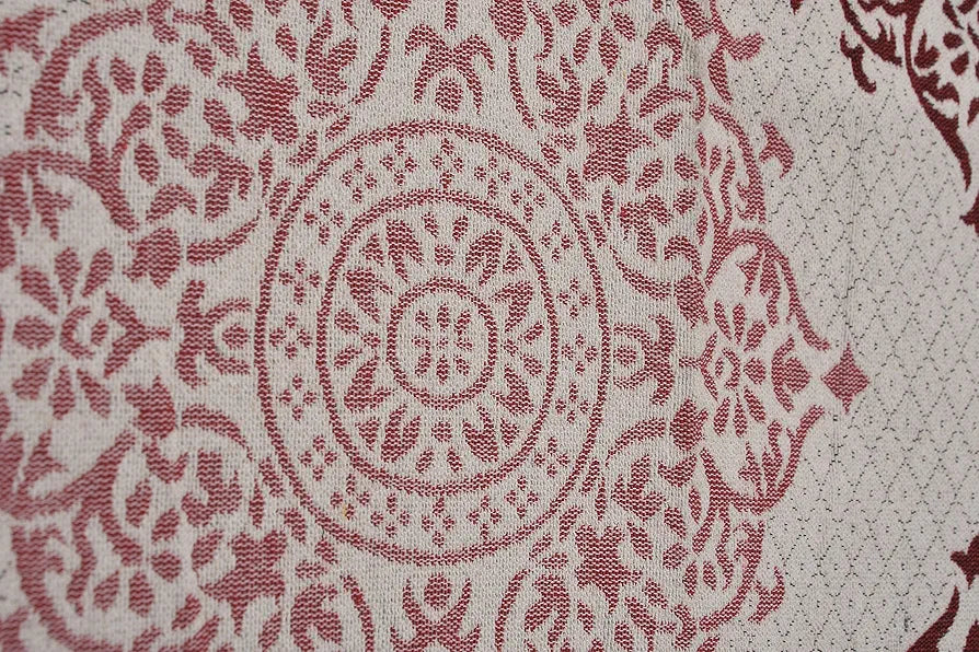 Fresh From Loom Reversible Cotton Bed Sheet Set Single Bedsheet 300 TC Bedsheet with 1 Pillow Covers Wine