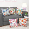 Story@Home Polyester Cushion Cover for Bedroom Living Room (Pack of 5 Pieces, Multi Color)