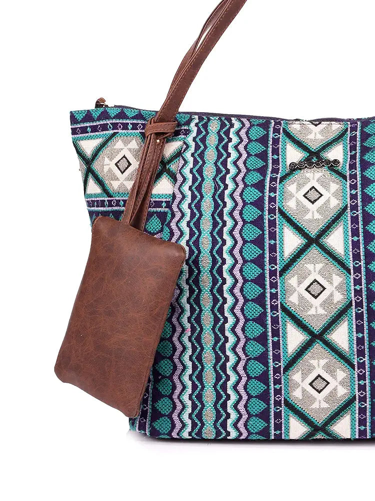 Astrid Women Tote Bag Blue