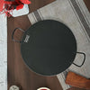 Femora Foged Die Cast Aluminium Non Stick 30 Cm Dosa Tawa With Both Side Handle | Granite Finish | Induction & Gas Ready