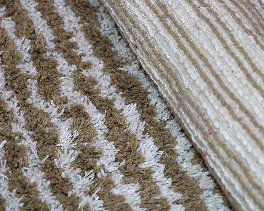 The Home Talk Cotton Morocco Door Mat Water Absorbent Ultra Soft Mats Non-Slip