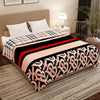 Story@Home Comforter Double Bed Blanket Double Size Blanket Beige & Black Colour