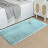 Luxe Home Bath Mat Super Soft Anti Skid Rabbit Fur  Bathroom Mats Rug Colour Turquish