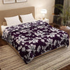 Story@Home Polyester All-Season AC Double Size Finley Blanket Colour Wine