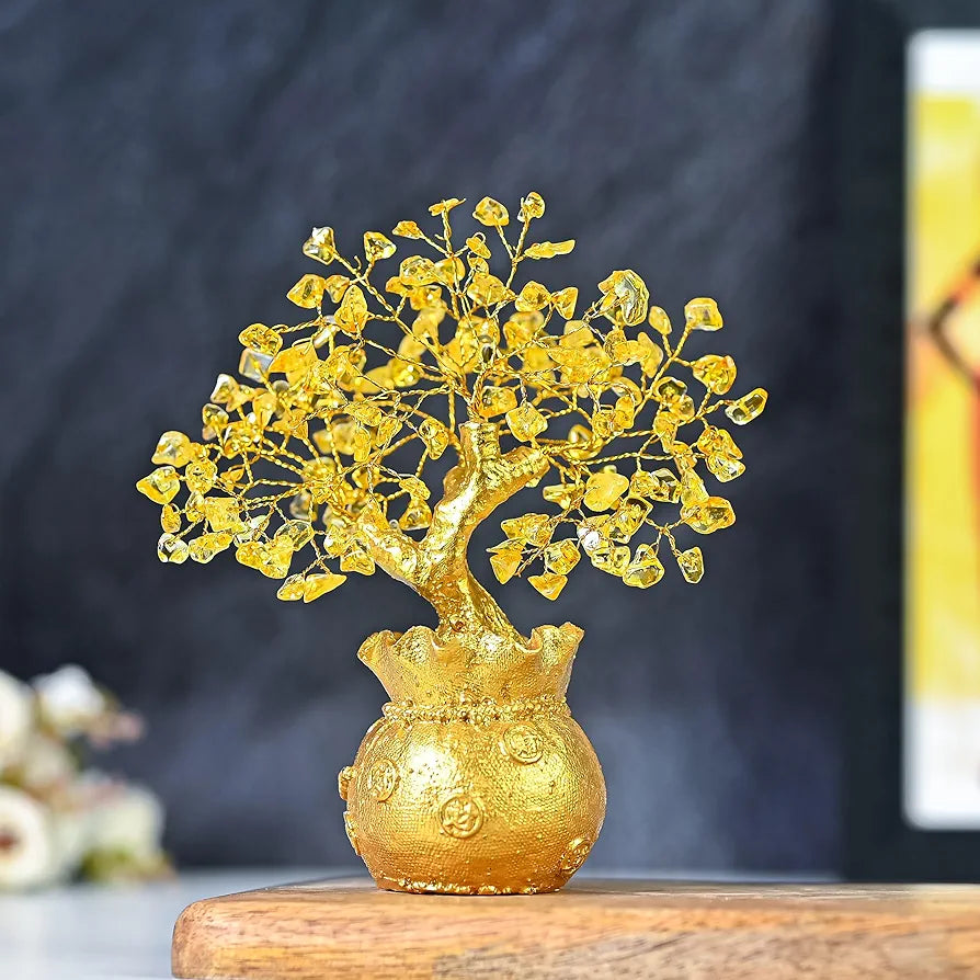 Zaicus Lucky Feng Shui Citrine Tree