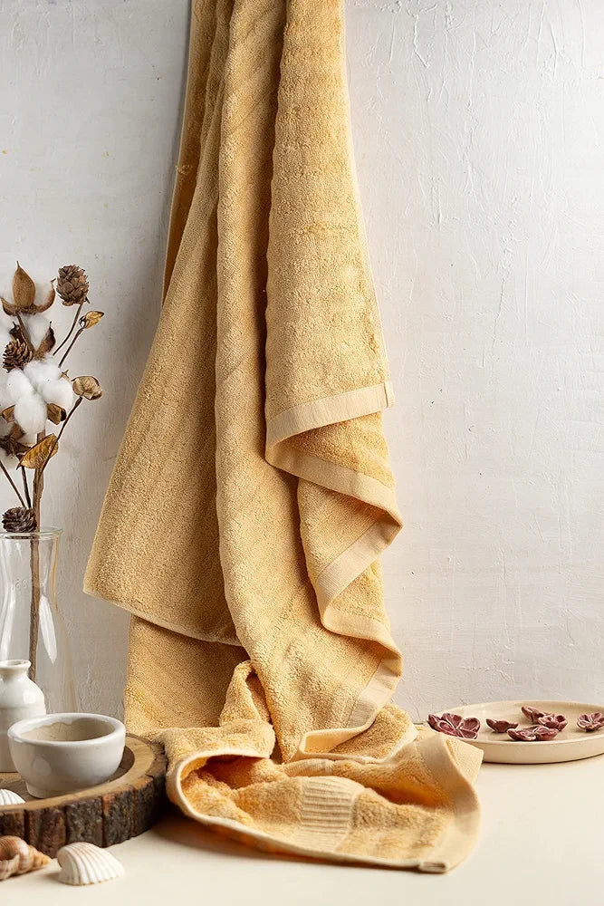 Mush Bamboo Towels for Bath Large Size 600 GSM Bath Towel for Men & Women