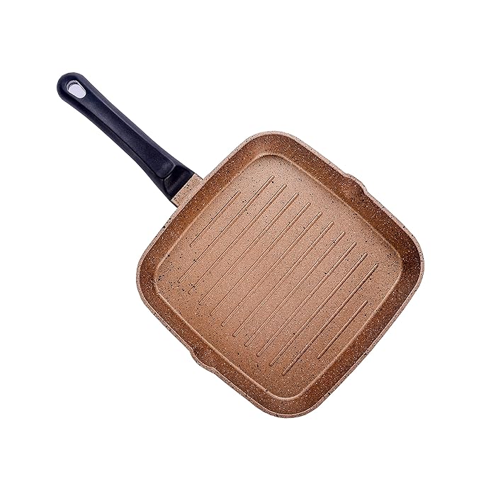 Sumeet Non Stick Aluminium Grill Pan, Sandwich Pan 25 X 26 CM L X W