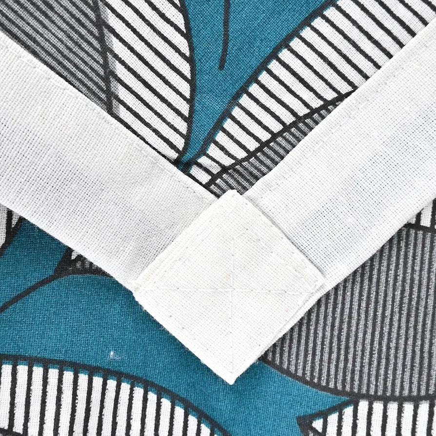 Divine Casa Floret 100% Cotton Single Dohar 120 GSM Soft & Lightweight Throw Blanket Colour Woody Petals