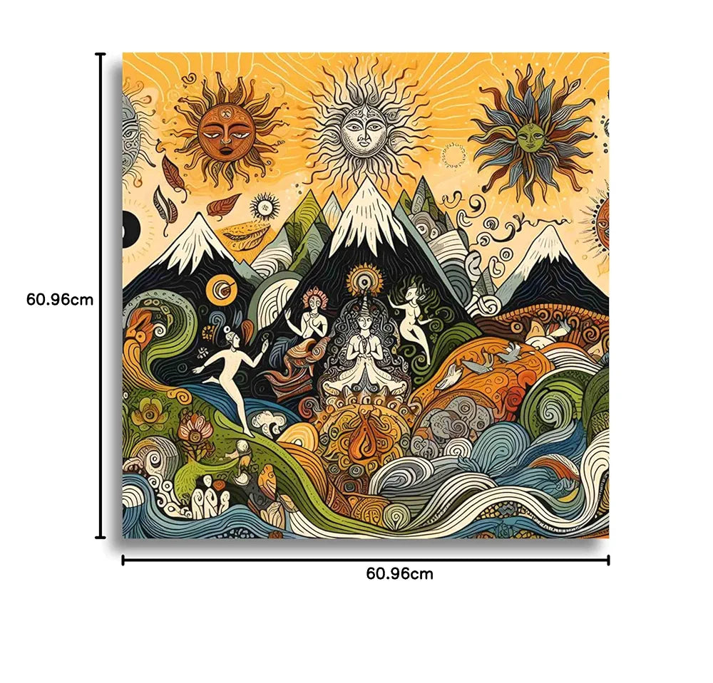 Livin'luxe Paintings Modern Art Canvas Home Decor Wall Paintings With Frame Painting CR-320