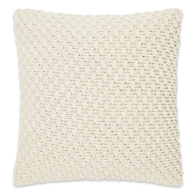 Haus & kinder Decorative Embroidered Cushion Cover | Colour Bubble Natural