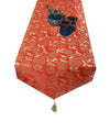 Pink Parrot Dopian Silk Multi Colour Table Runner 1 Pc-t 115