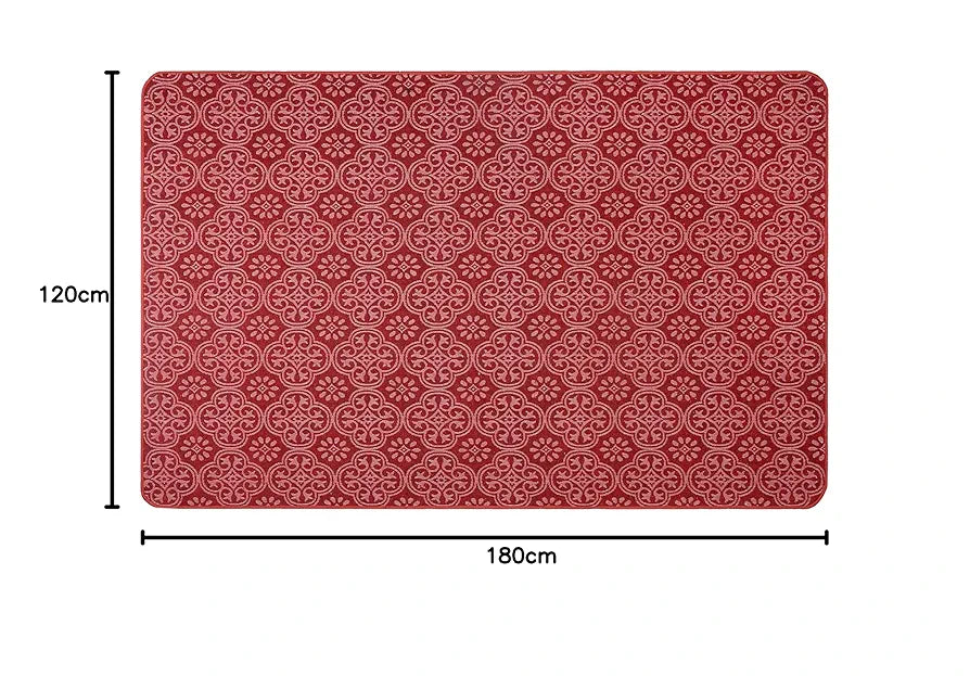 Saral Home Cotton Jacquard Anti Skid Carpet