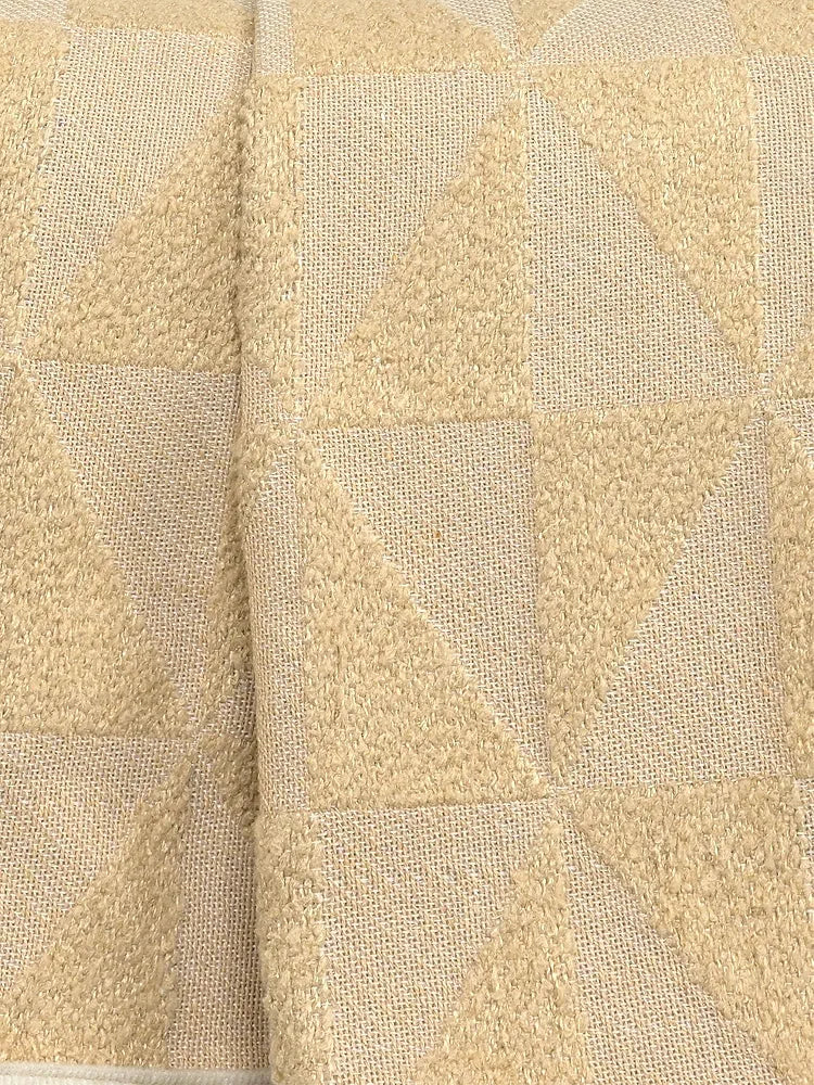 Saral Home Soft Microfiber 3 Seater Sofa Cover Throw Colour Beige