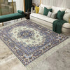Sajavat Home Cotton & Jute Printed Rectangular Floor Rug Colour Purple