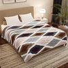 Story@Home Blanket Polyester All-Season AC Comforter Double Bed Blanket White & Grey