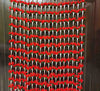 Afarza Artificial Flower Garland Toran for Door Entrance Home Decoration Hanging Red 4pieces 5ft