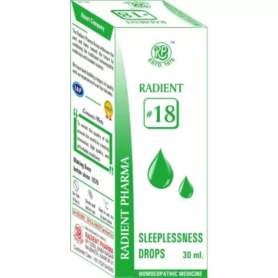 Radient 18 Sleepessness Drops - 30 ml
