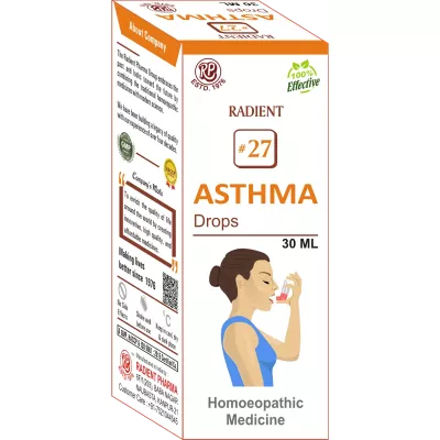 Radient 27 Asthma Drops - 30 ml