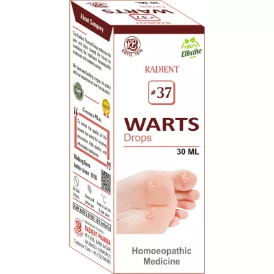 Radient 37 Warts Drops - 30 ml
