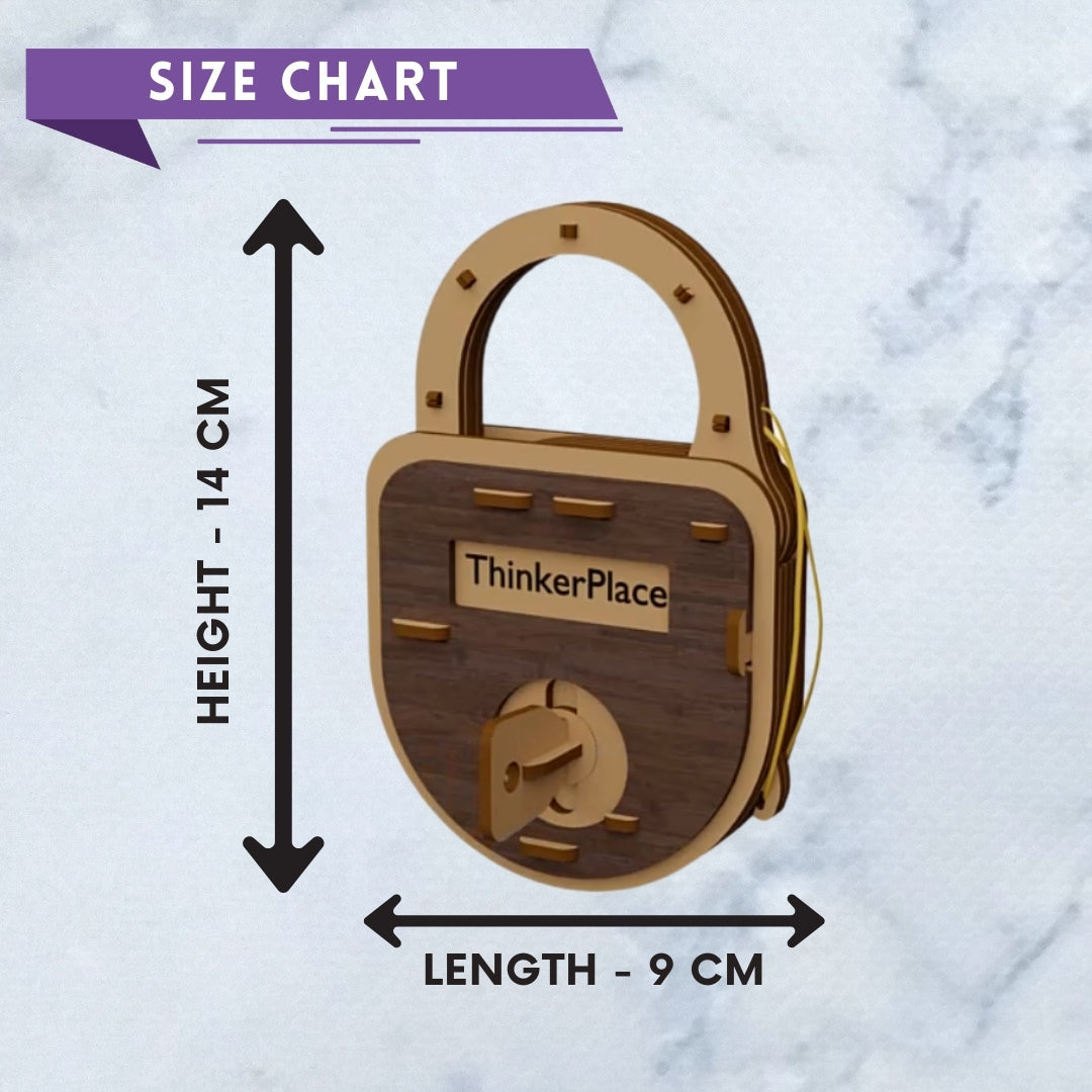 DIY Mechanical Lock- Learn Lock & Key Mechanism